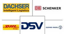 Logos des principales entreprises de transport en Allemagne